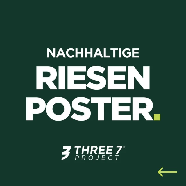 Riesenposter - geht auch Nachhaltig. 🐢

Informiert euch jetzt über das Thema „Nachhaltige Riesenposter“ und über die @seaqual.initiative ! 🌊💚

#nachhaltigkeit #riesenposter #werbung
